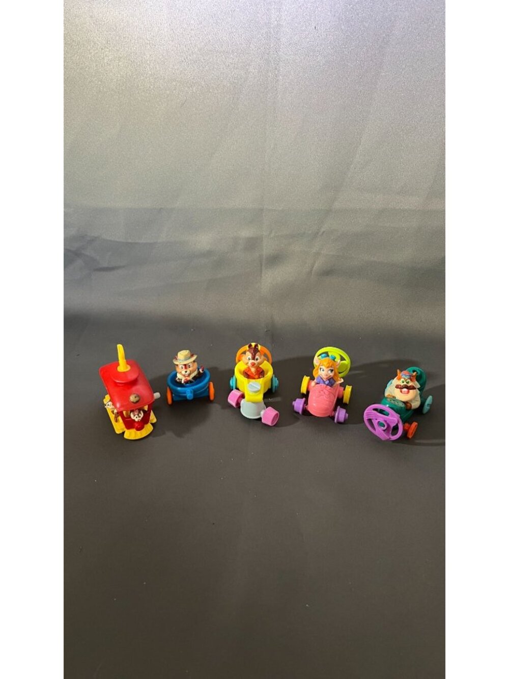 Chip N Dale Rescue Rangers McDonalds Happy Meal Toys Set